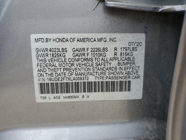 Photo 11 VIN: 19UDE2F7XLA009372 - ACURA ILX 