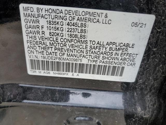 Photo 11 VIN: 19UDE2F80MA009875 - ACURA ILX 