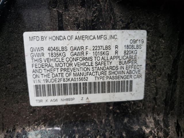 Photo 11 VIN: 19UDE2F83KA015652 - ACURA ILX PREMIU 