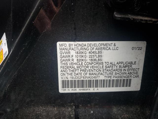 Photo 11 VIN: 19UDE2F83NA004977 - ACURA ILX 