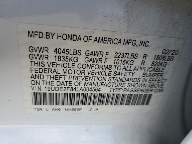 Photo 11 VIN: 19UDE2F84LA004564 - ACURA ILX PREMIU 