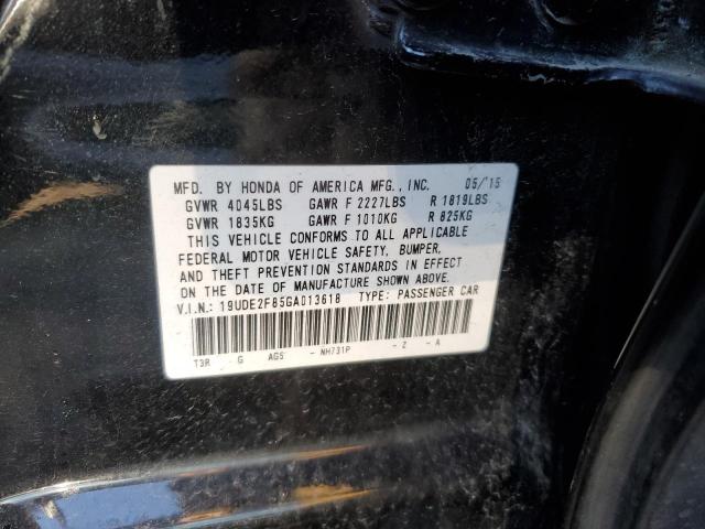 Photo 11 VIN: 19UDE2F85GA013618 - ACURA ILX 