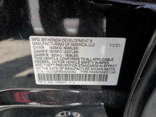 Photo 11 VIN: 19UDE2F85NA002342 - ACURA ILX PREMIU 