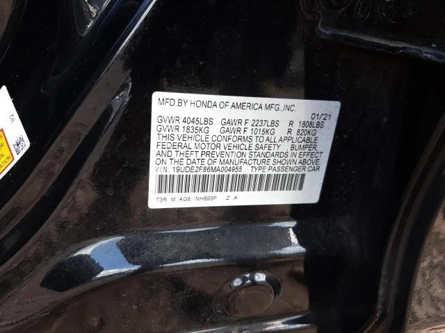 Photo 11 VIN: 19UDE2F86MA004955 - ACURA ILX PREMIU 