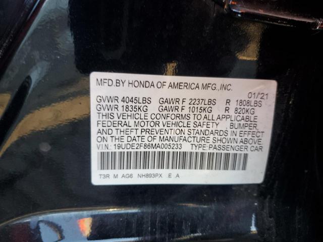 Photo 11 VIN: 19UDE2F86MA005233 - ACURA ILX PREMIU 