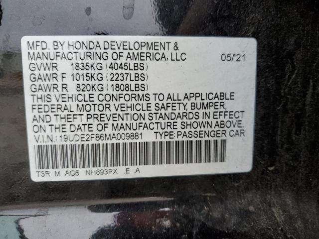 Photo 11 VIN: 19UDE2F86MA009881 - ACURA ILX 