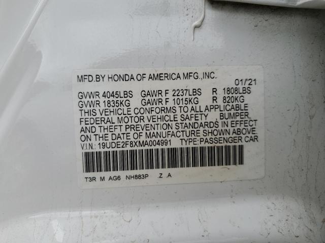 Photo 11 VIN: 19UDE2F8XMA004991 - ACURA ILX PREMIU 