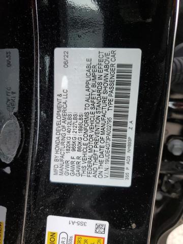 Photo 12 VIN: 19UDE4G73PA002795 - ACURA INTEGRA A- 