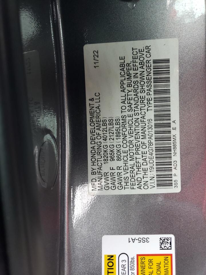 Photo 11 VIN: 19UDE4G78PA013016 - ACURA INTEGRA 