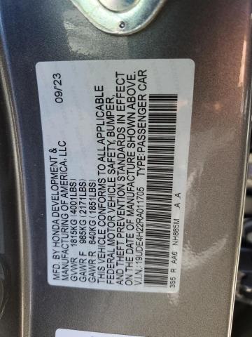 Photo 11 VIN: 19UDE4H22RA011705 - ACURA INTEGRA 