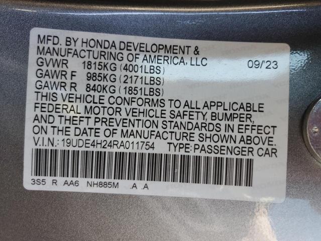 Photo 11 VIN: 19UDE4H24RA011754 - ACURA INTEGRA 