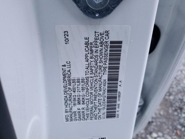 Photo 11 VIN: 19UDE4H27RA014924 - ACURA INTEGRA 