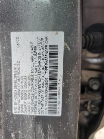 Photo 12 VIN: 19UDE4H30PA028203 - ACURA INTEGRA A- 