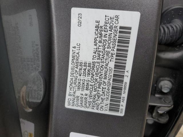 Photo 12 VIN: 19UDE4H32PA021057 - ACURA INTEGRA A- 