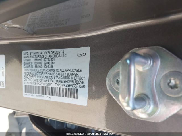 Photo 8 VIN: 19UDE4H32PA022807 - ACURA INTEGRA 