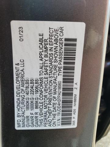 Photo 12 VIN: 19UDE4H37PA018560 - ACURA INTEGRA 