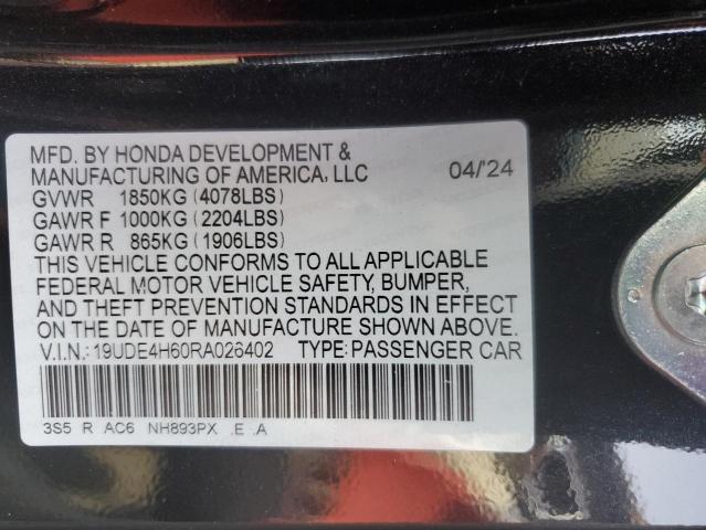 Photo 11 VIN: 19UDE4H60RA026402 - ACURA INTEGRA A- 