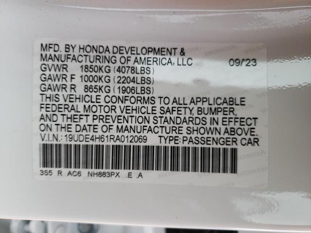 Photo 11 VIN: 19UDE4H61RA012069 - ACURA INTEGRA A- 