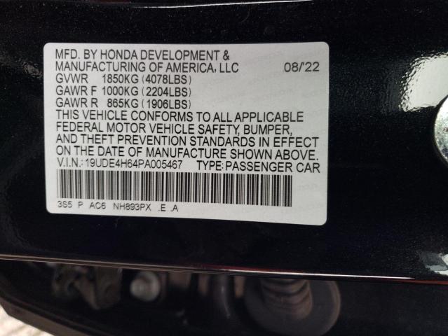 Photo 11 VIN: 19UDE4H64PA005467 - ACURA INTEGRA A- 