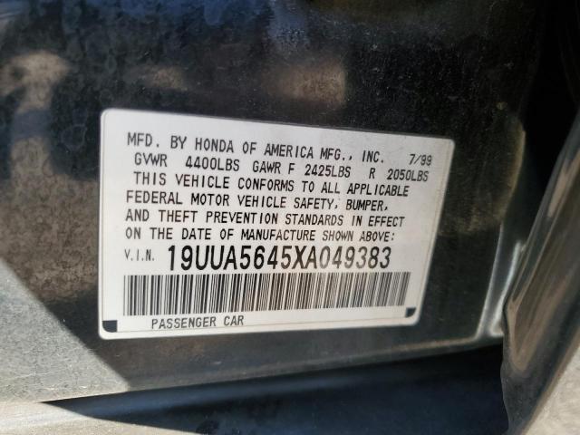 Photo 11 VIN: 19UUA5645XA049383 - ACURA 3.2TL 