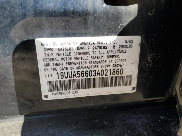 Photo 11 VIN: 19UUA56603A021860 - ACURA 3.2TL 