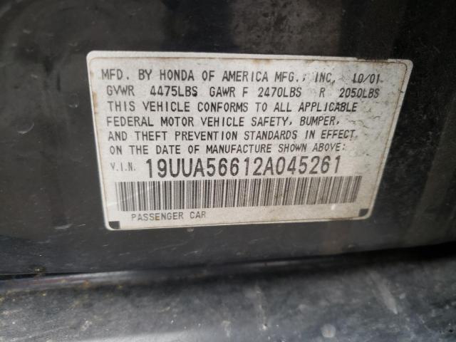 Photo 9 VIN: 19UUA56612A045261 - ACURA 3.2TL 