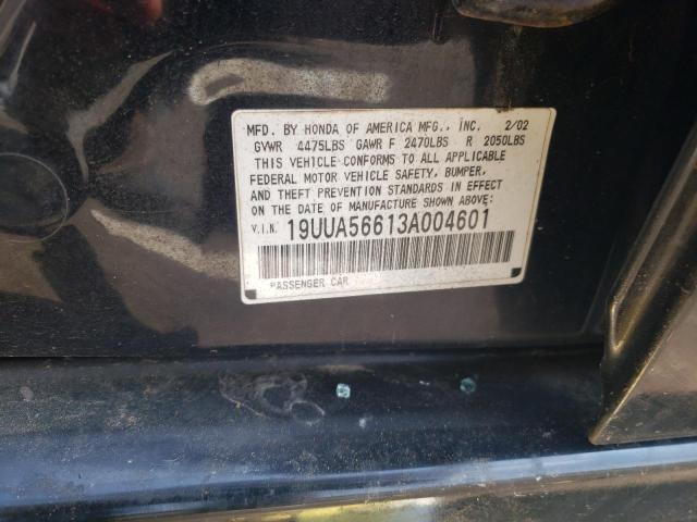 Photo 11 VIN: 19UUA56613A004601 - ACURA 3.2TL 