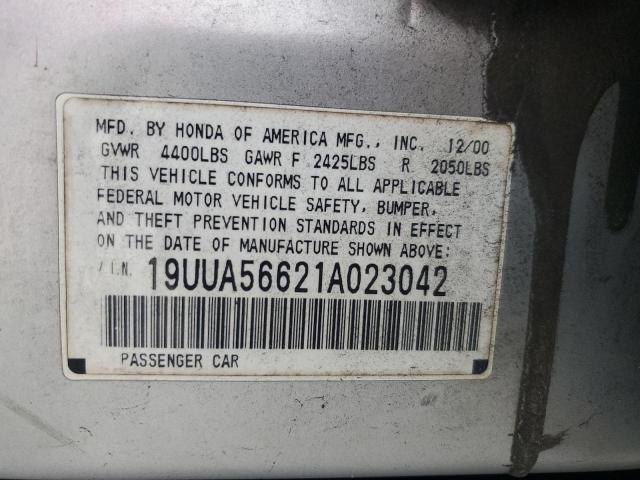 Photo 11 VIN: 19UUA56621A023042 - ACURA 3.2TL 