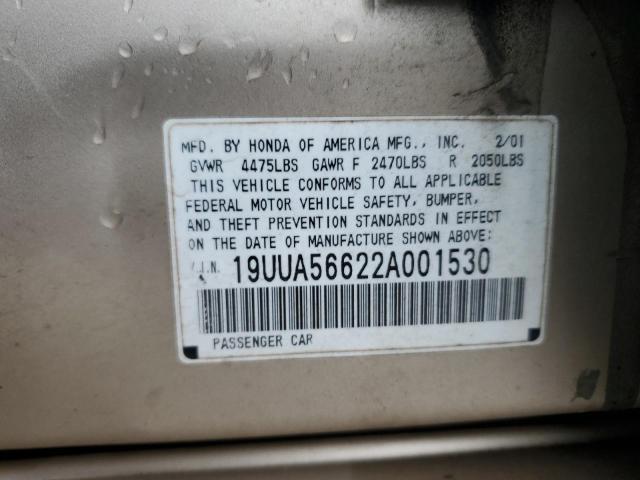 Photo 12 VIN: 19UUA56622A001530 - ACURA 3.2TL 