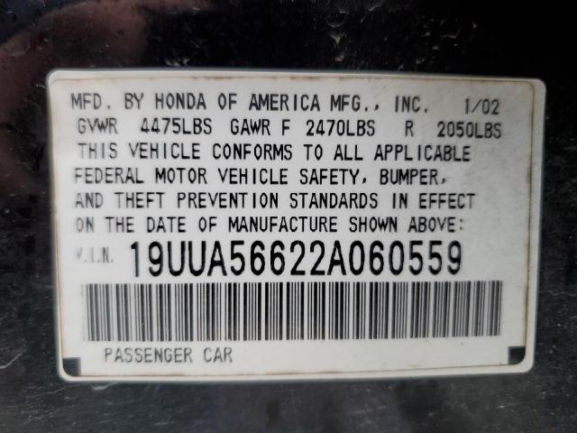 Photo 12 VIN: 19UUA56622A060559 - ACURA TL 