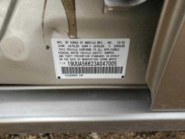 Photo 11 VIN: 19UUA56623A047005 - ACURA 3.2 TL 