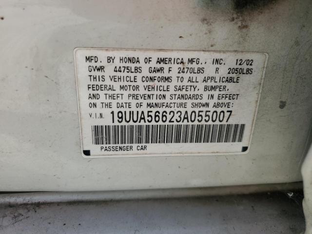 Photo 11 VIN: 19UUA56623A055007 - ACURA TL 