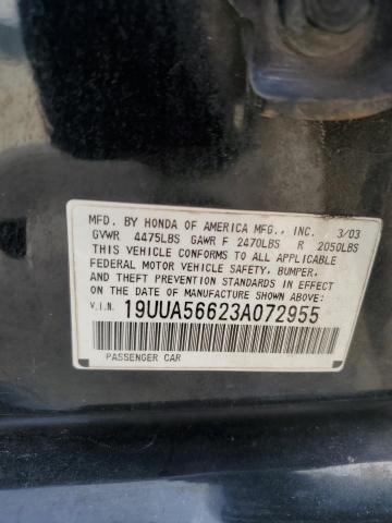 Photo 11 VIN: 19UUA56623A072955 - ACURA 3.2TL 