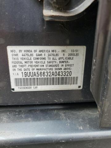 Photo 11 VIN: 19UUA56632A043320 - ACURA 3.2TL 