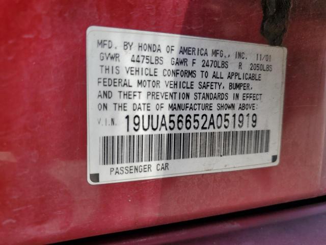 Photo 11 VIN: 19UUA56652A051919 - ACURA 3.2TL 