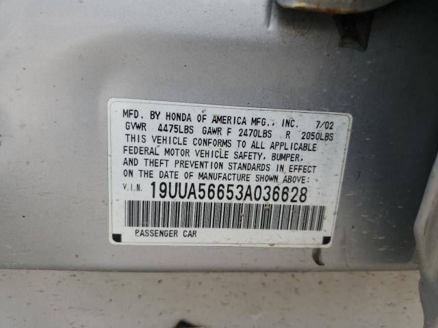 Photo 11 VIN: 19UUA56653A036628 - ACURA 3.2TL 