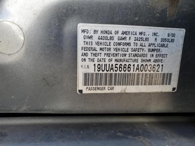 Photo 11 VIN: 19UUA56661A003621 - ACURA TL 