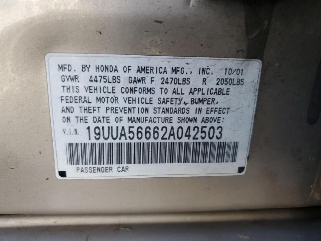 Photo 12 VIN: 19UUA56662A042503 - ACURA 3.2TL 