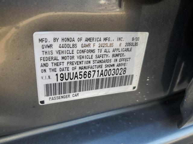 Photo 11 VIN: 19UUA56671A003028 - ACURA 3.2TL 