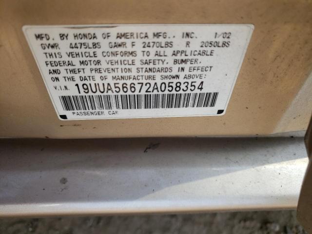 Photo 9 VIN: 19UUA56672A058354 - ACURA 3.2TL 