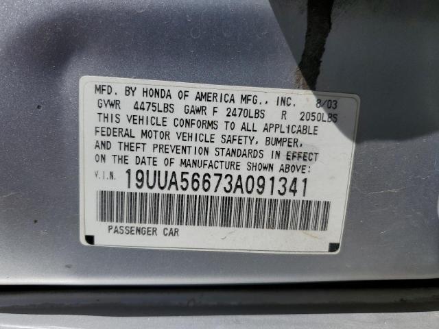 Photo 11 VIN: 19UUA56673A091341 - ACURA 3.2TL 