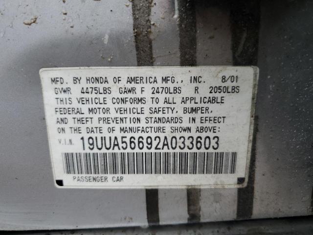 Photo 11 VIN: 19UUA56692A033603 - ACURA 3.2TL 