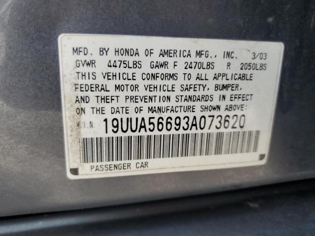 Photo 11 VIN: 19UUA56693A073620 - ACURA 3.2TL 