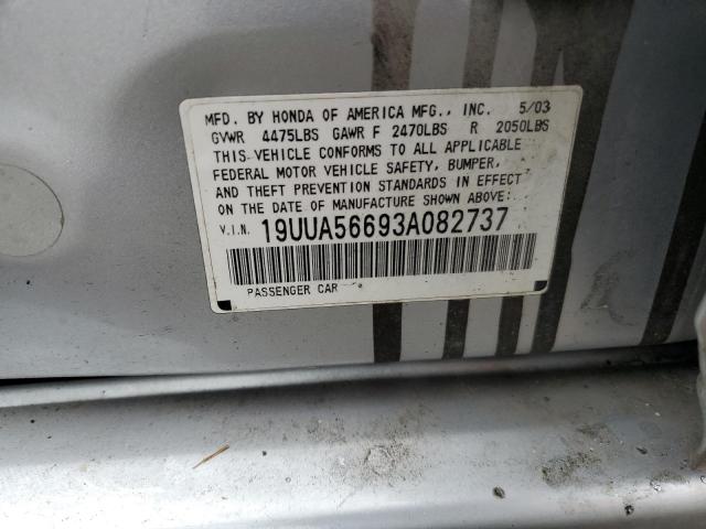 Photo 11 VIN: 19UUA56693A082737 - ACURA 3.2TL 