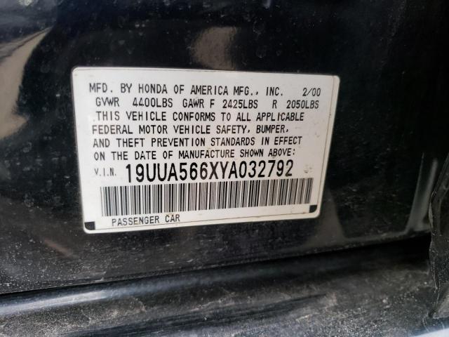 Photo 11 VIN: 19UUA566XYA032792 - ACURA TL 