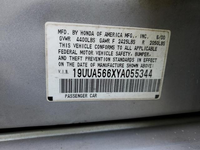 Photo 11 VIN: 19UUA566XYA055344 - ACURA TL 