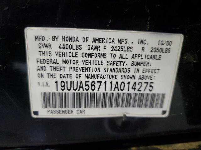 Photo 11 VIN: 19UUA56711A014275 - ACURA 3.2TL 