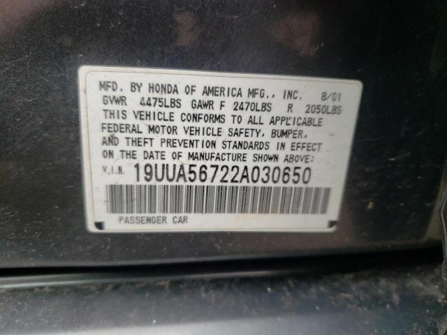 Photo 11 VIN: 19UUA56722A030650 - ACURA TL 