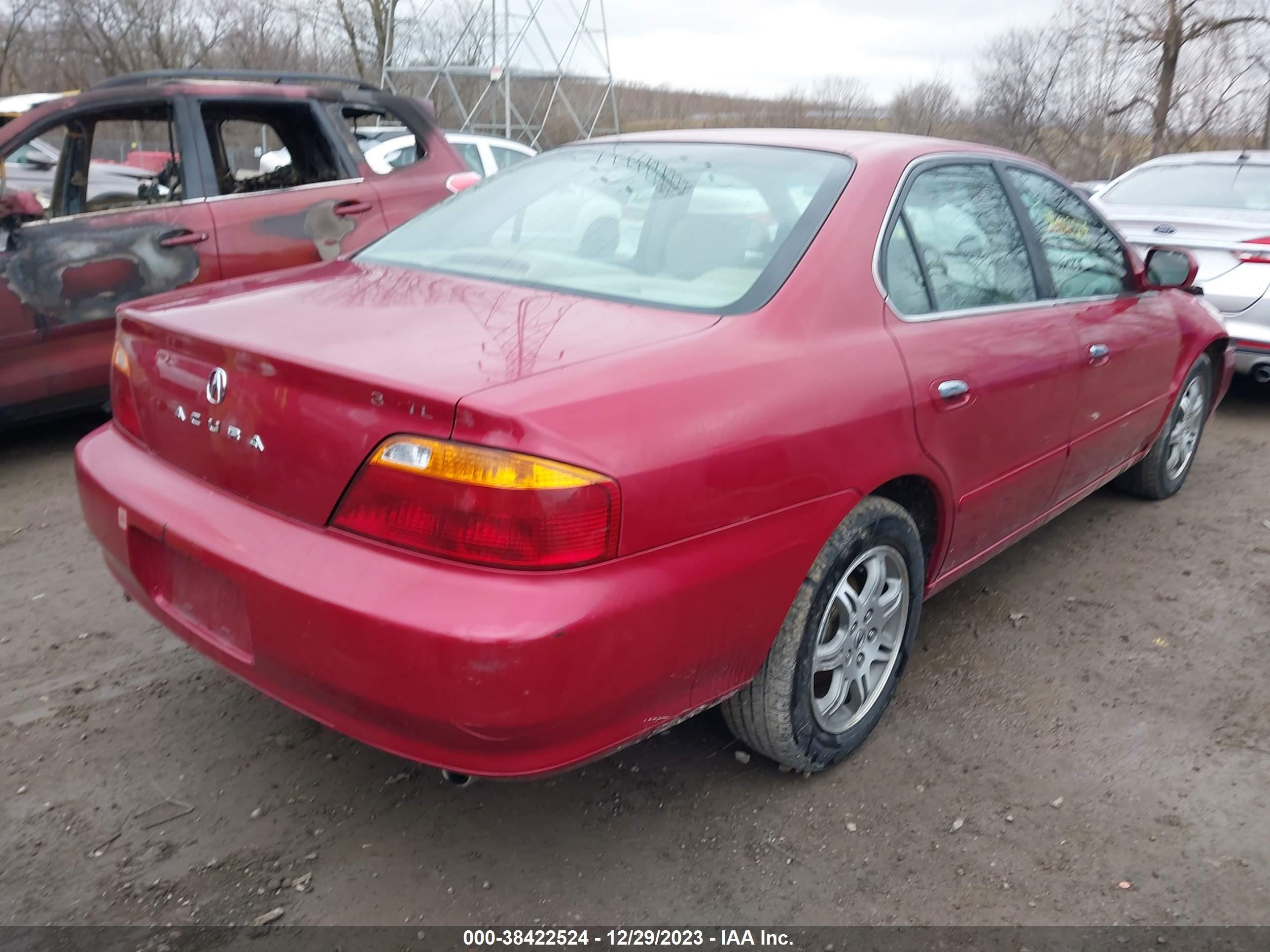 Photo 3 VIN: 19UUA5676YA036704 - ACURA TL 