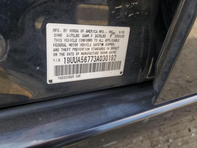 Photo 11 VIN: 19UUA56773A030192 - ACURA 3.2TL 